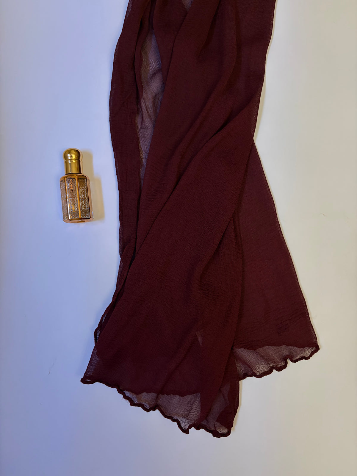 Ruffled Chiffon