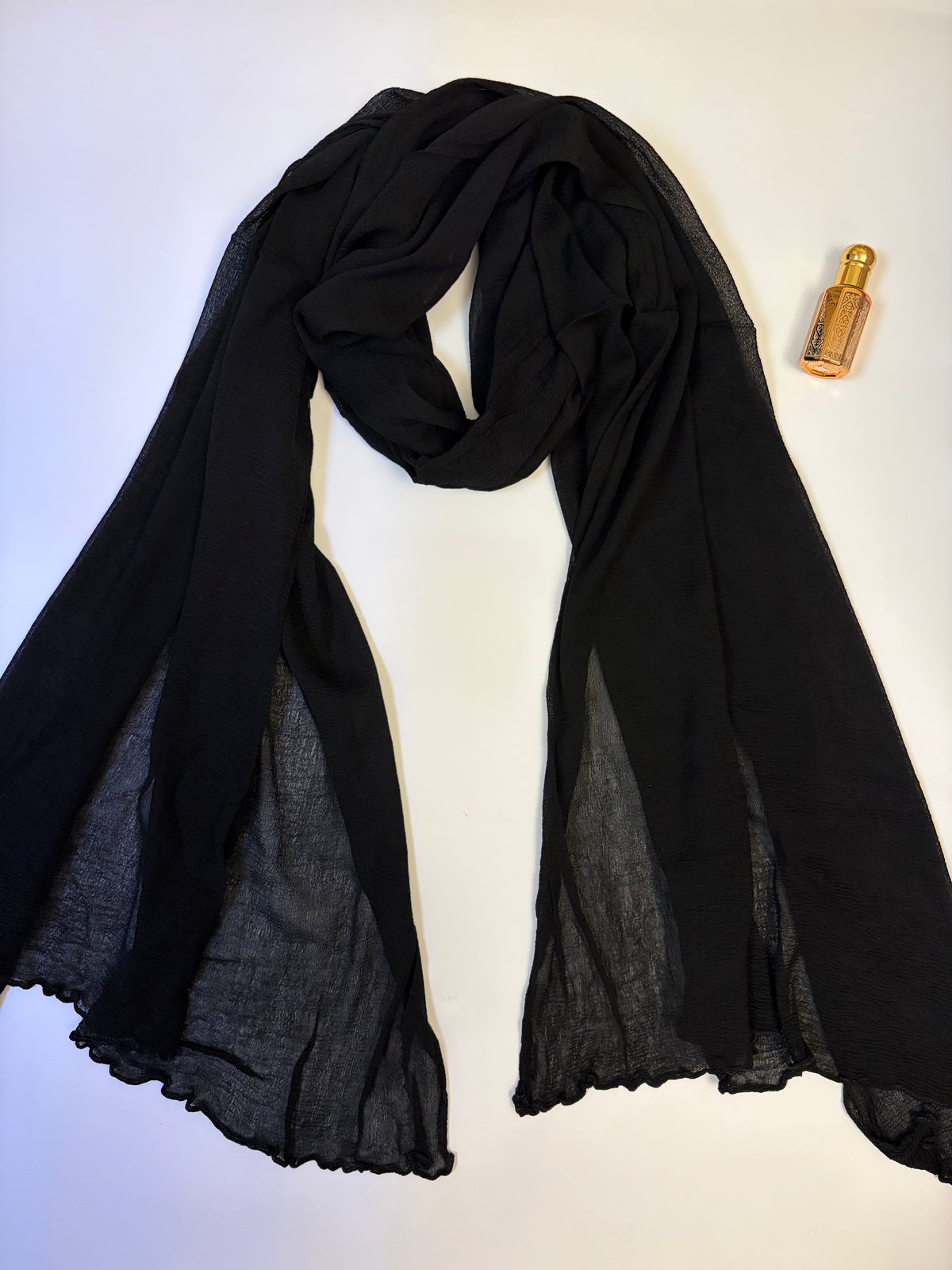 Ruffled Chiffon