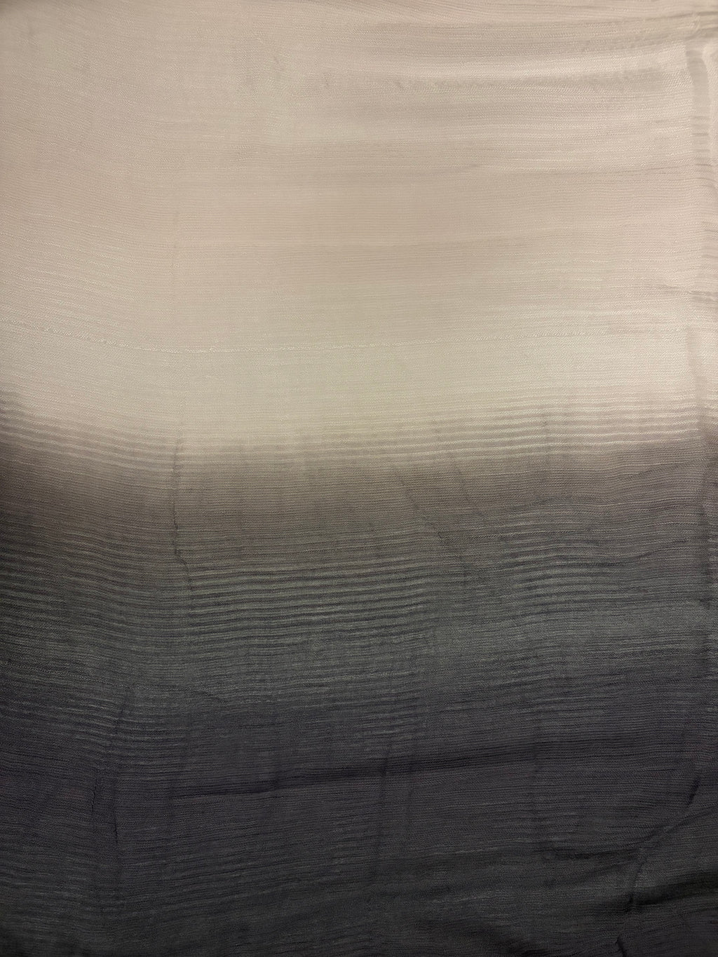 Feather Fade in Dark Grey & White